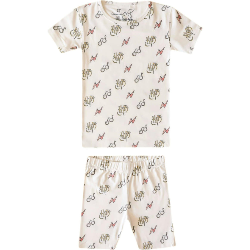 Harry Potter 2pc Short Sleeve Pajama Set, Prints
