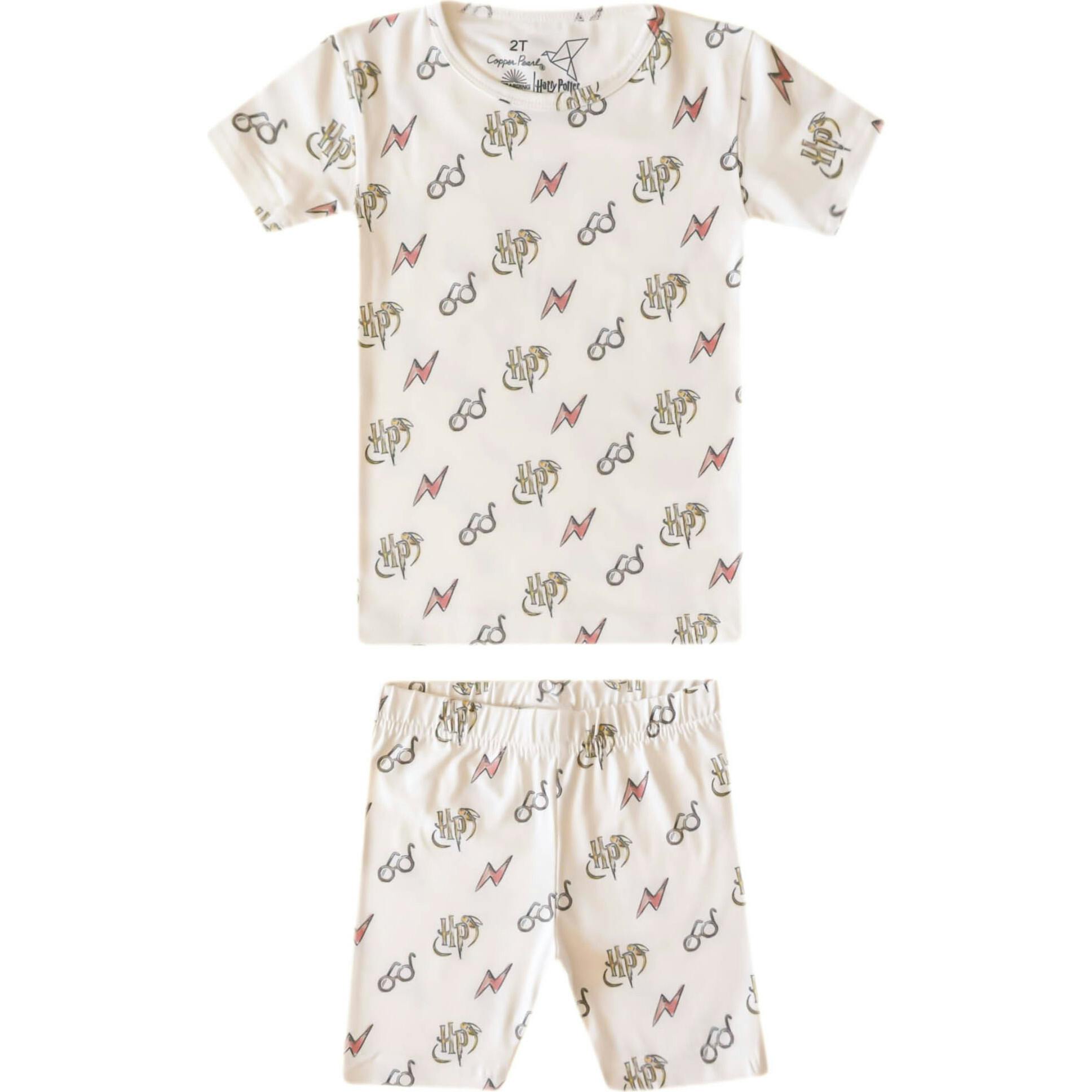 Harry Potter 2pc Short Sleeve Pajama Set, Prints