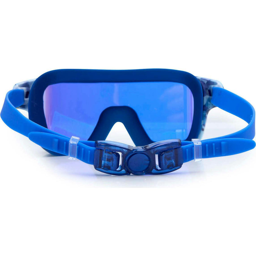 Battleship Blue Camo Youth Novelty Swim Goggle