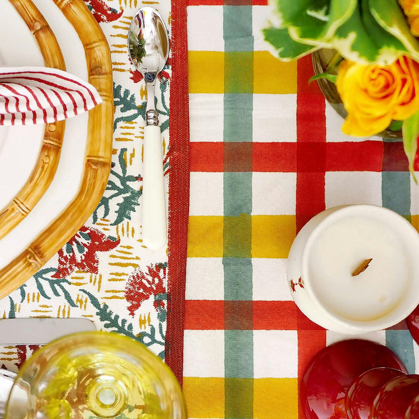 Block-Printed Table Cloth