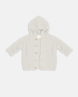 Hooded Cardigan - Fuzzy