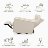 Namesake Willa Pro Power Recliner and Swivel Glider