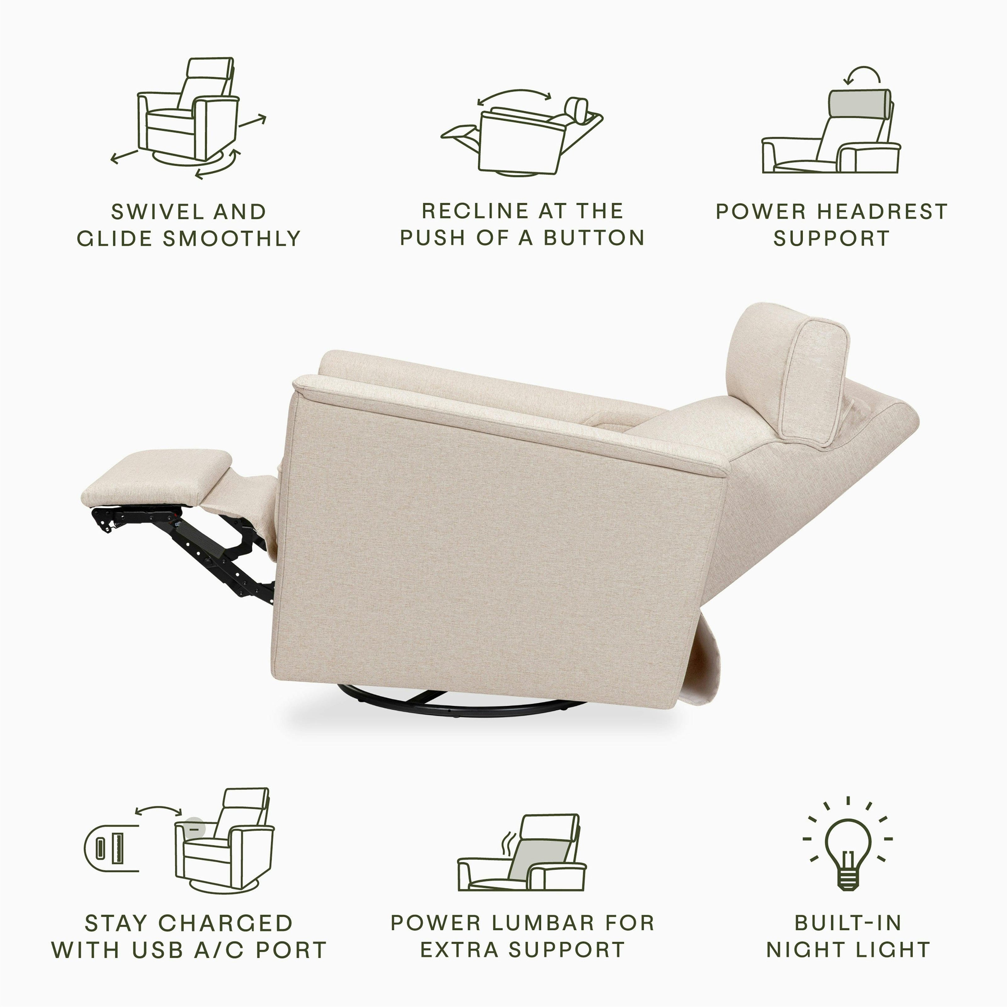 Namesake Willa Pro Power Recliner and Swivel Glider