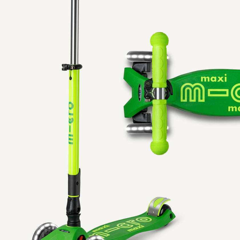 Micro Maxi Foldable LED Scooter
