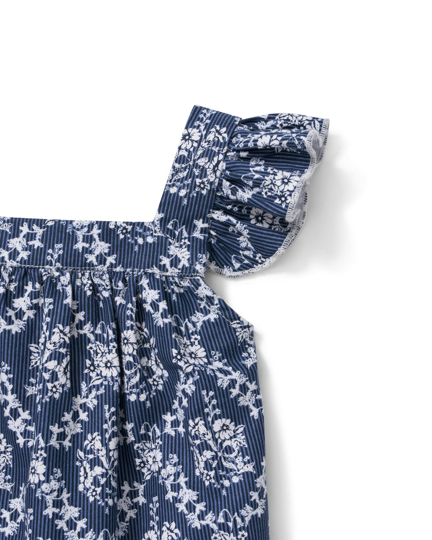 Women's Poplin Clara Short Set in Innkeeper Trellis