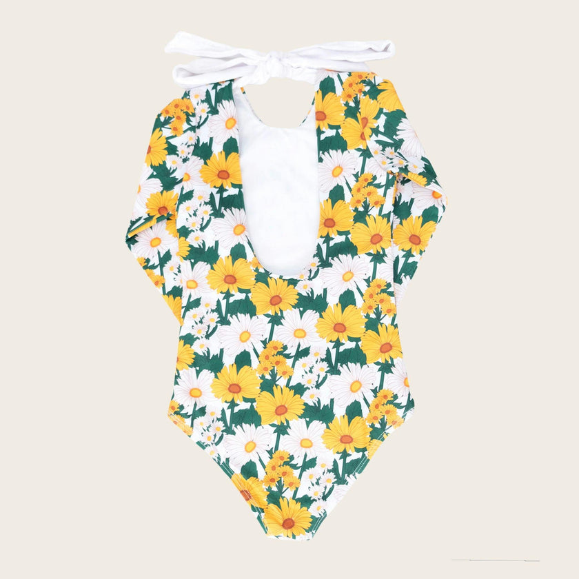 Hamptons Floral One Piece Long Sleeve