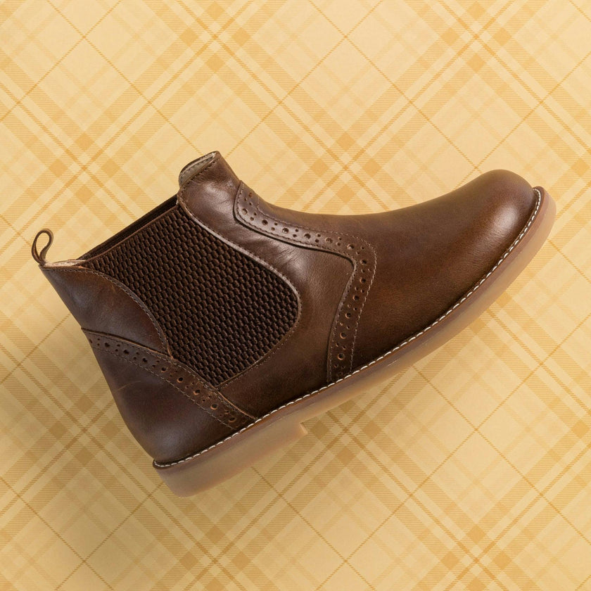 Leather Bootie