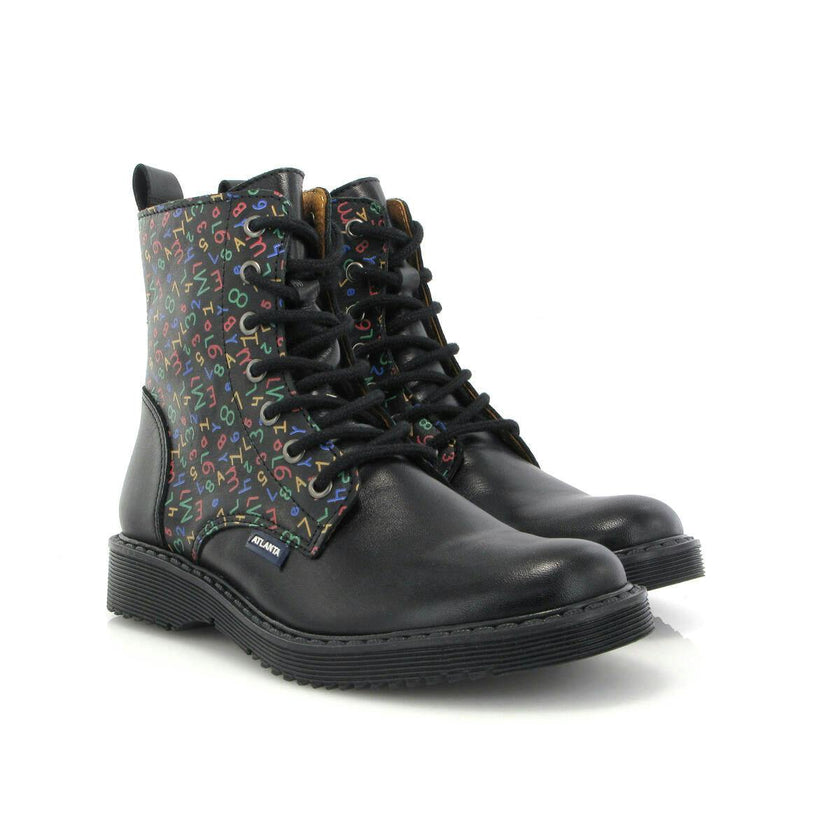 Katy Boots, Letters Multi Print