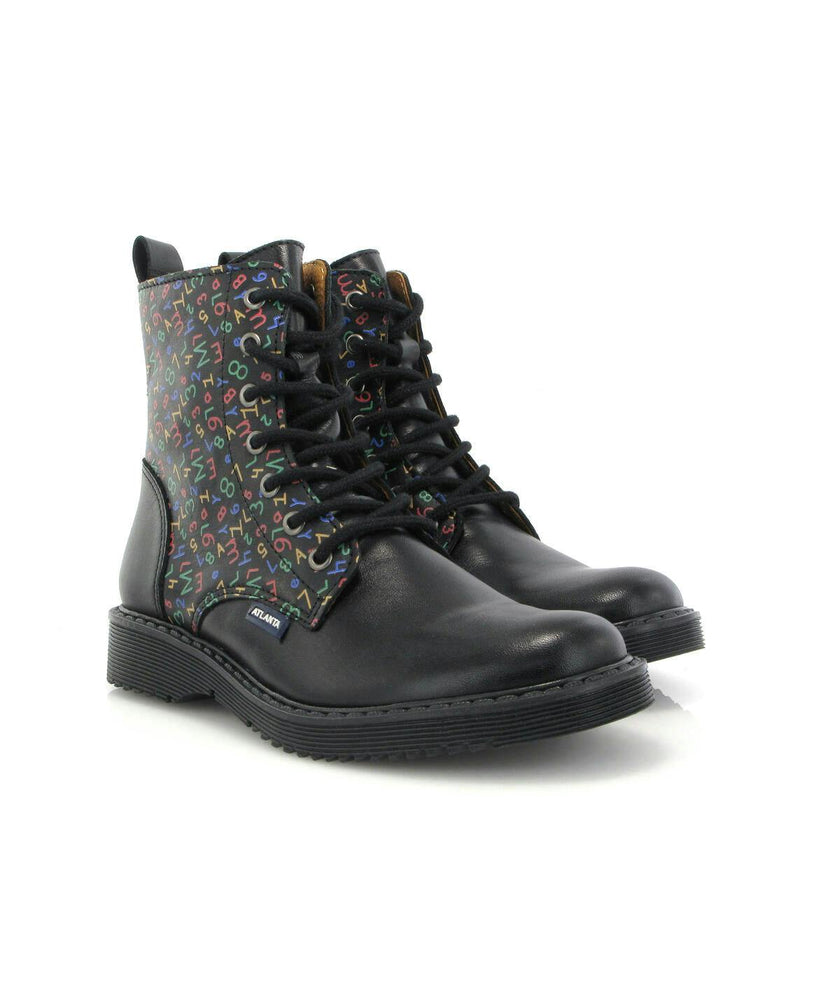 Katy Boots, Letters Multi Print