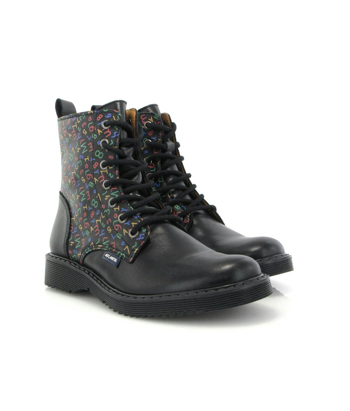 Katy Boots, Letters Multi Print