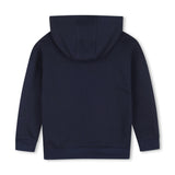 Navy Loose-Fit Hoodie