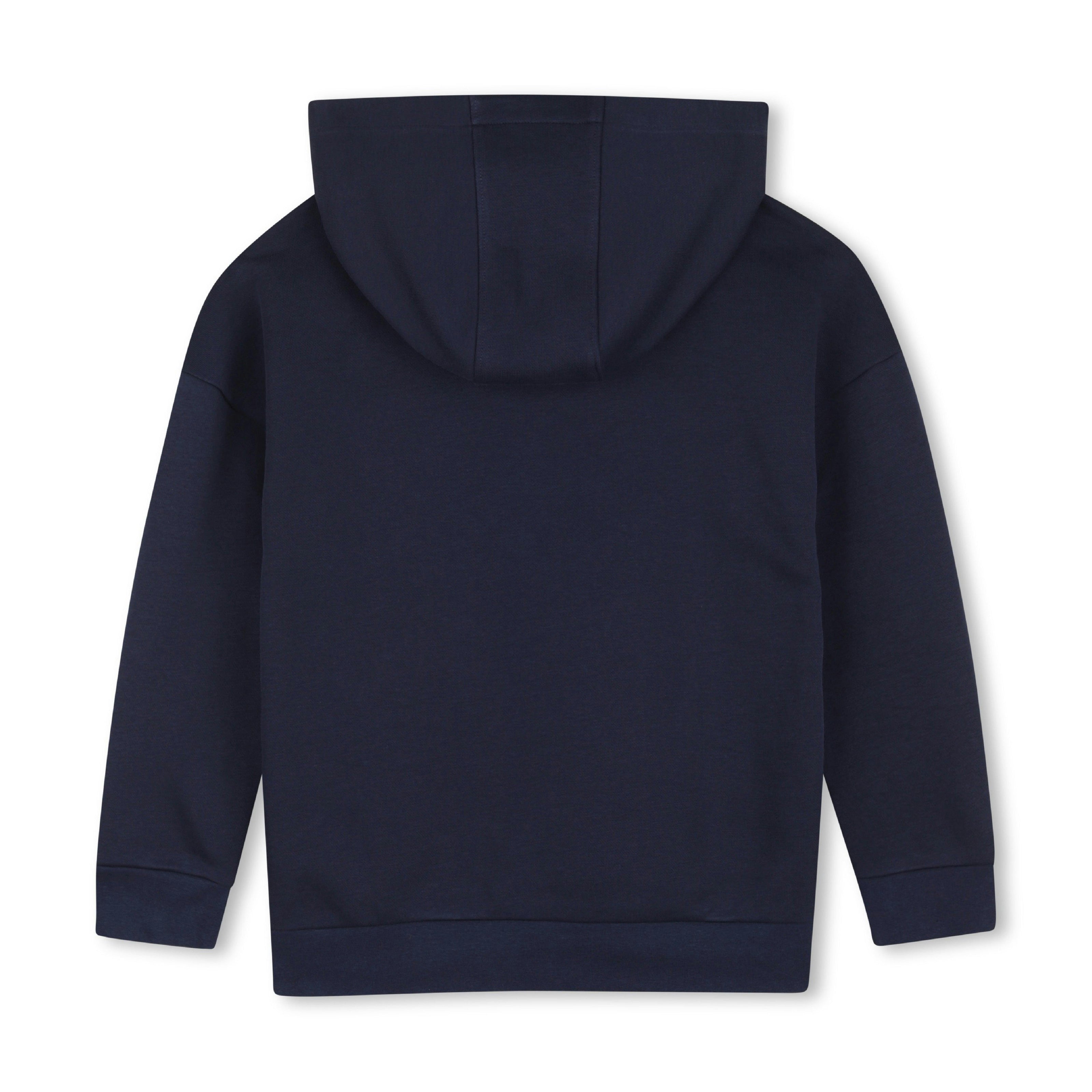 Navy Loose-Fit Hoodie