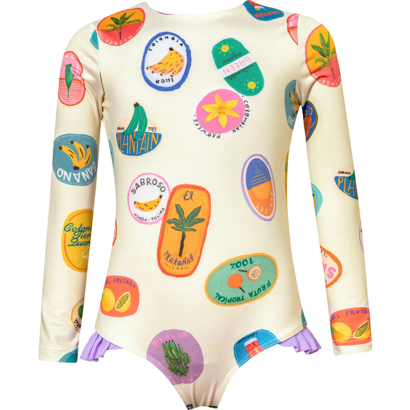 Long Sleeve Swimwear - PLAZA DE MERCADO CRUDO