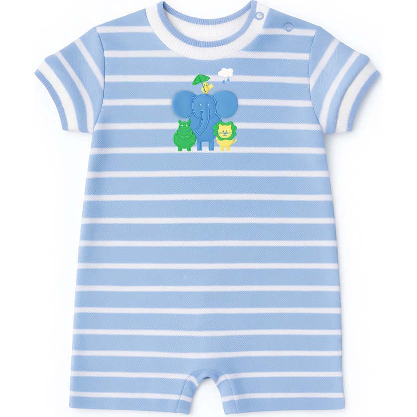 Stripe Knit Shortall With & Friends