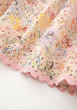 Alanna Frill Embroidered Maxi Dress (Women)