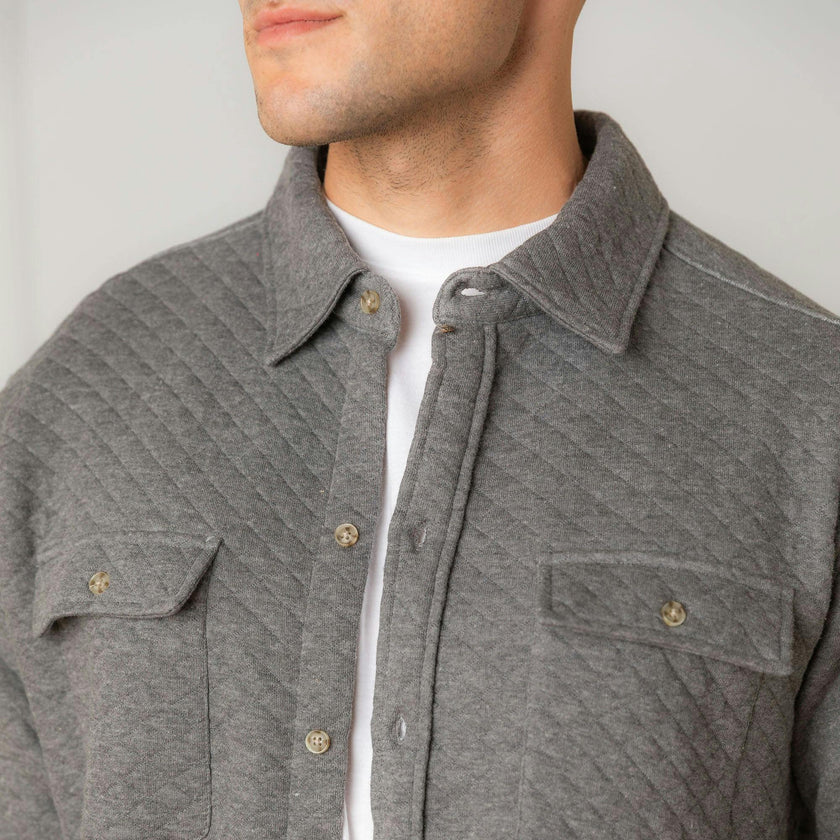 Quilted Shirt Jacket