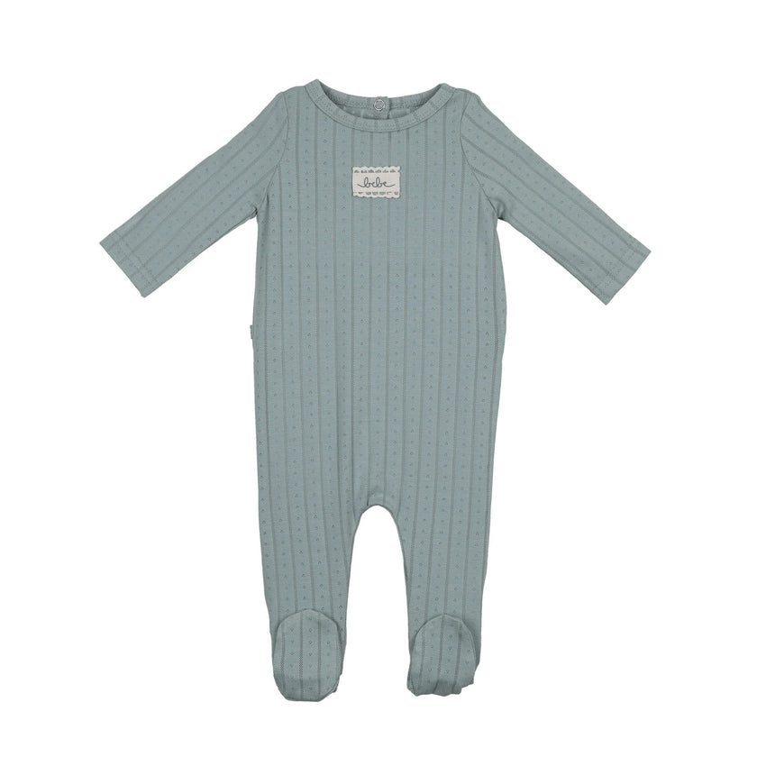 Bebe Pointelle Footie