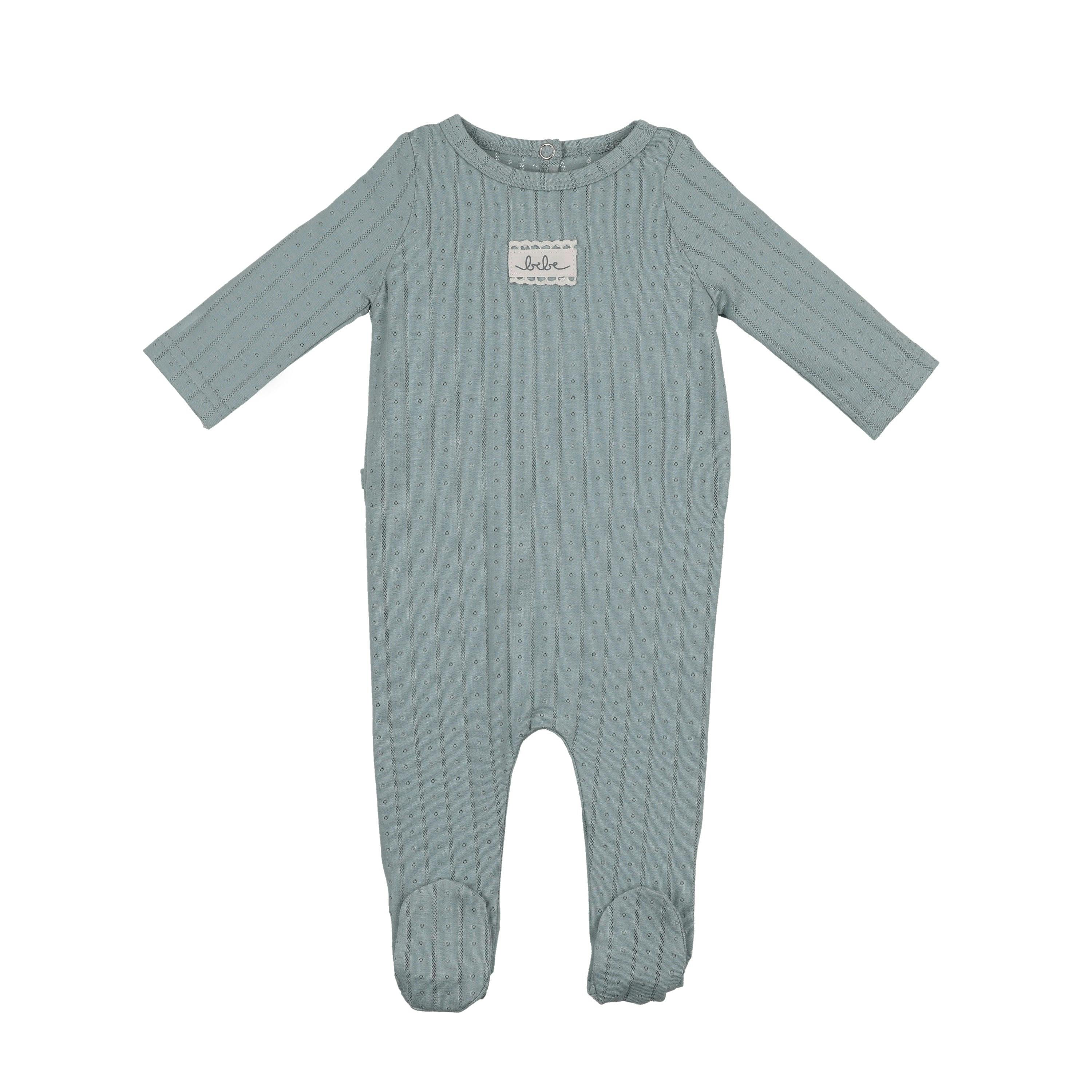 Bebe Pointelle Footie