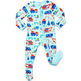 Soft & Stretchy Zipper Footie