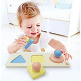 : Wooden Montessori Mirror S Puzzle Sensory Toy