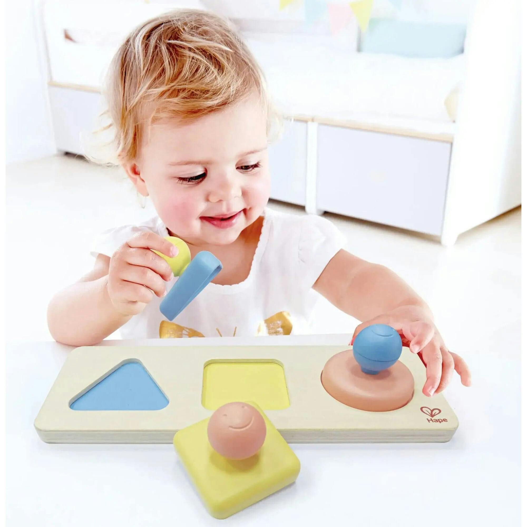 : Wooden Montessori Mirror S Puzzle Sensory Toy