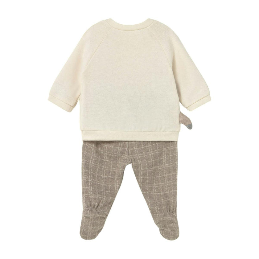 Newborn Boy Pants and Sweater Set