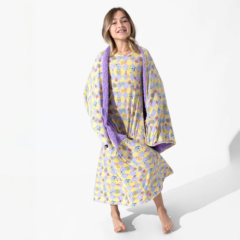 Clueless As If! Bamboo Sherpa Blanket