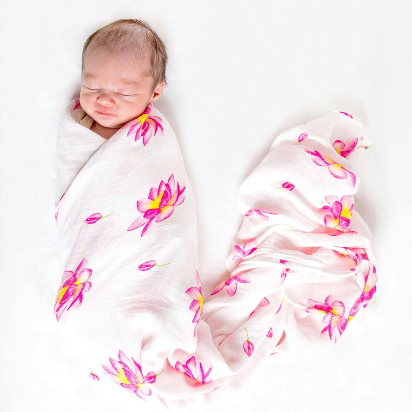 Organic Muslin Swaddle Gift Set
