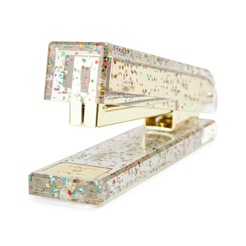 Packed Party Confetti-Filled Acrylic Stapler
