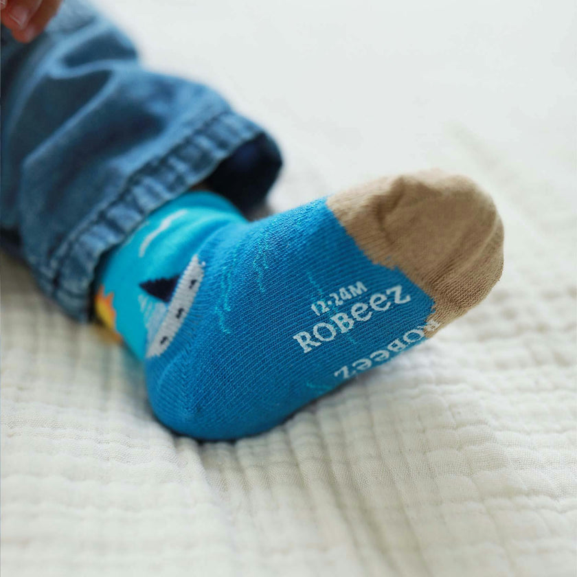 Let's Sail Away Assorted Boys 6pk Sock