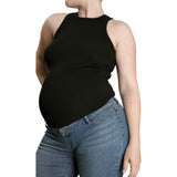 Women's The Ribbed Ruched Maternity Tank