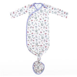 Newborn Knotted Gown - Minnie Mouse's Bowquet