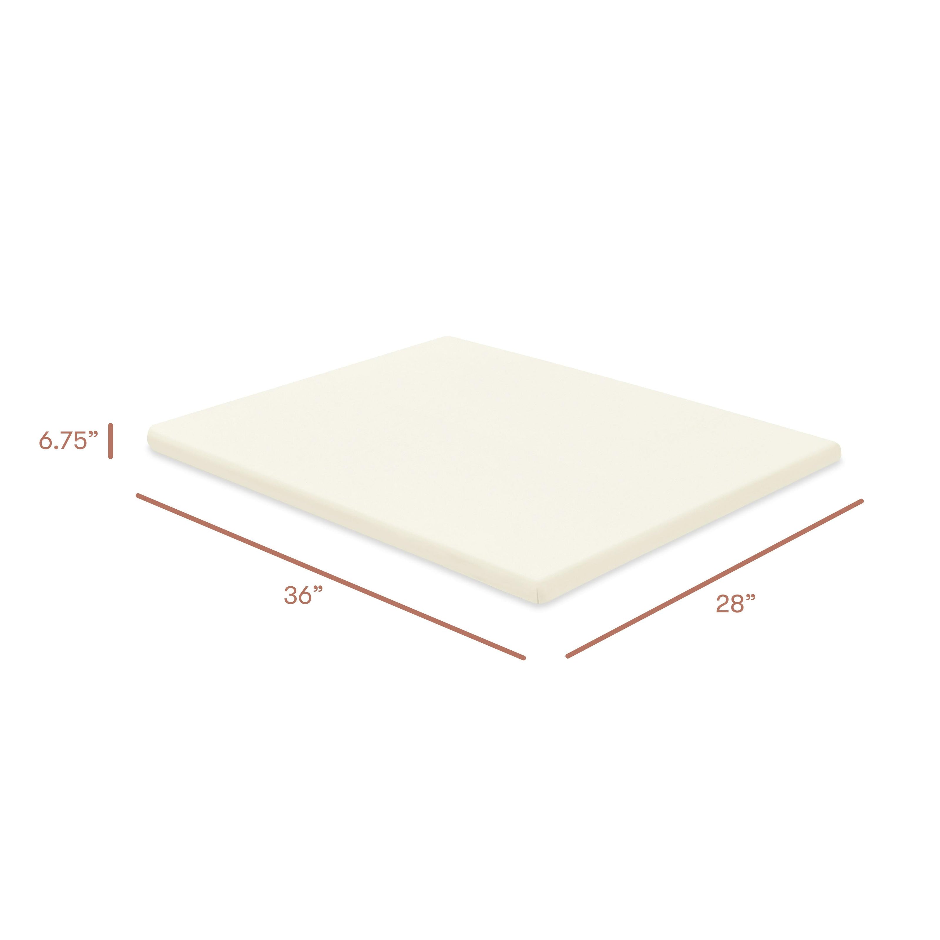 All-Stages Midi Crib Sheet in GOTS Certified Organic Brushed Cotton in Ivory