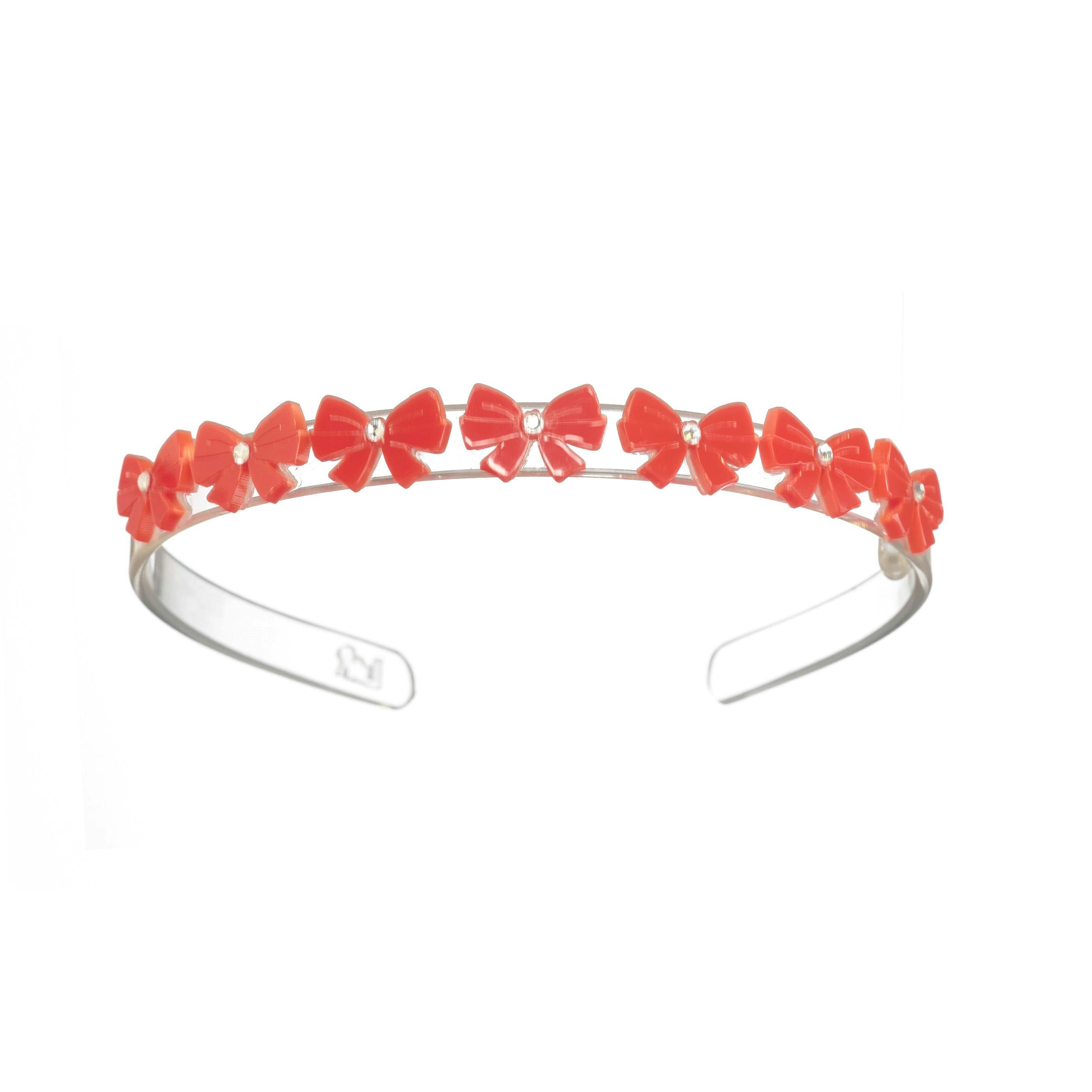 Bows Mini Red Headband