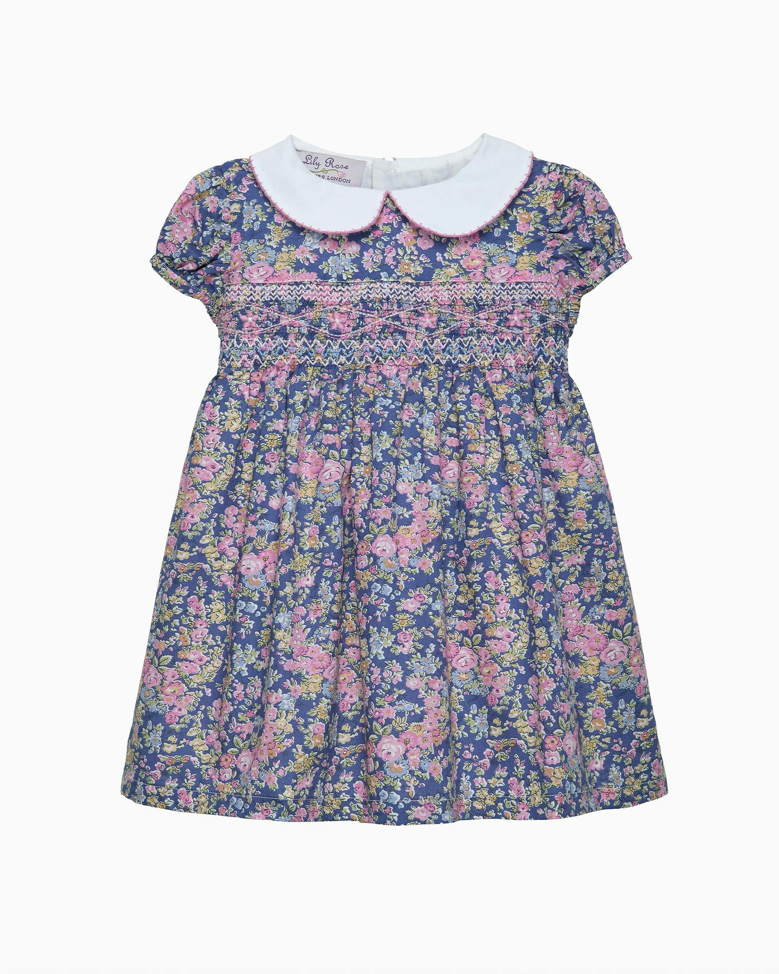 Baby Smocked Dress in Tatum