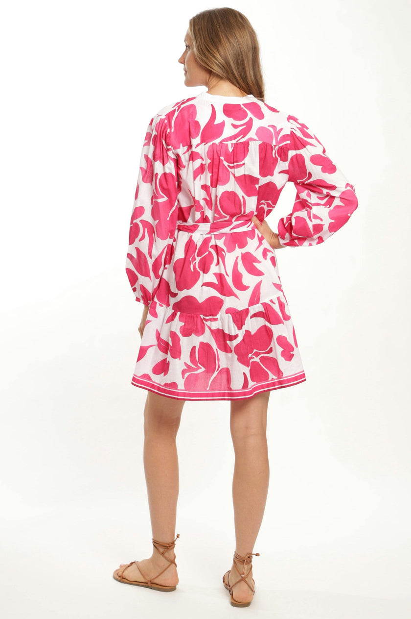 Sandra Dress - Fashion Fuchsia