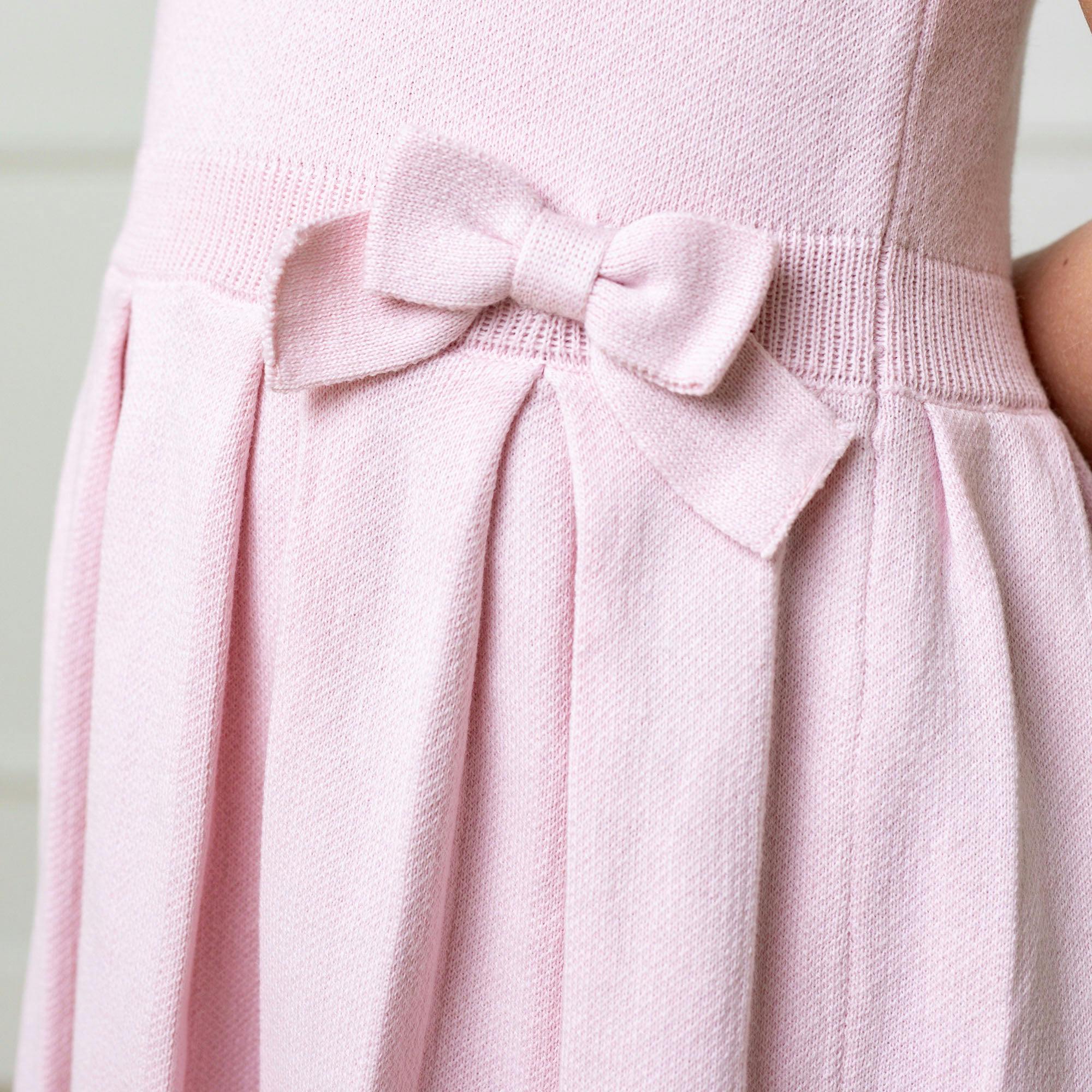 Organic Pleated Sweater Dress