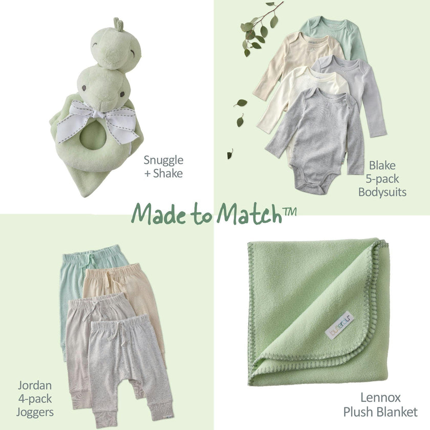 LENNOX Ultra Luxe Plush Baby Blanket