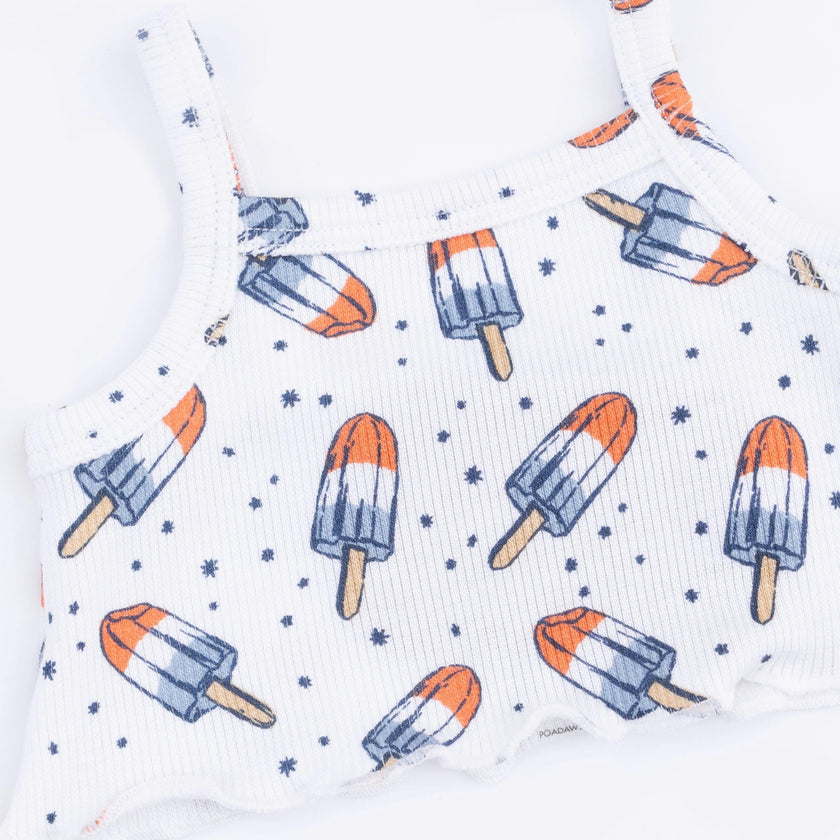 Astro Pop - Tank Top & High Waisted Short