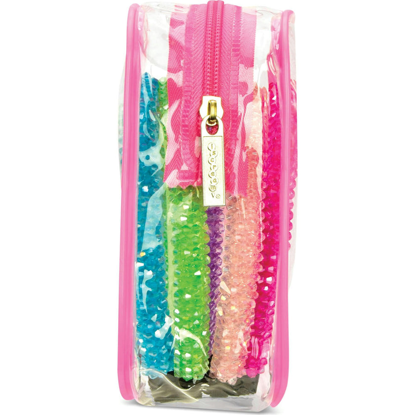 5 Pack Rhinestone Headbands in Reusable Pouch