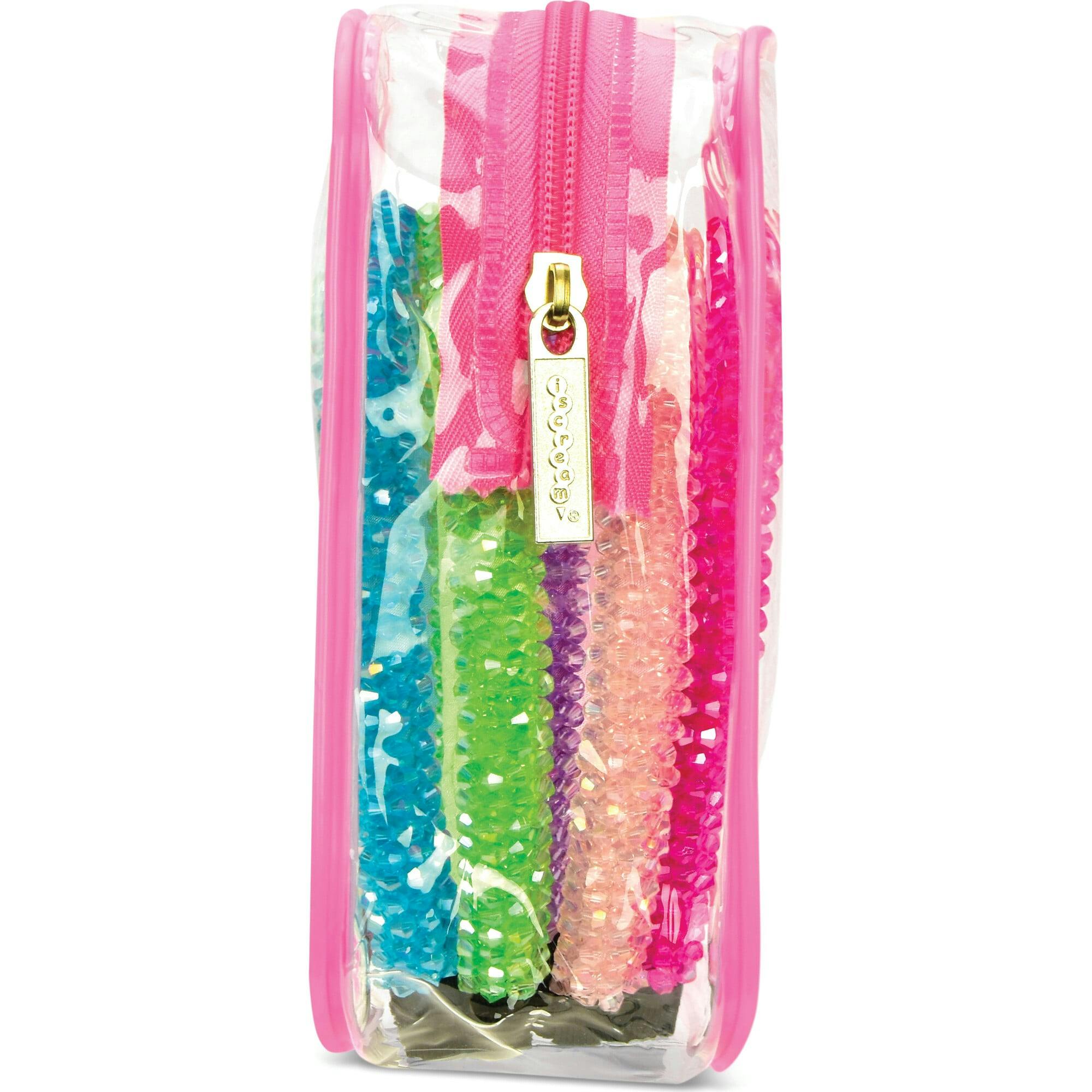 5 Pack Rhinestone Headbands in Reusable Pouch