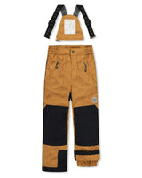 Two Piece Play Snowsuit Brown And Black With Brown Pants