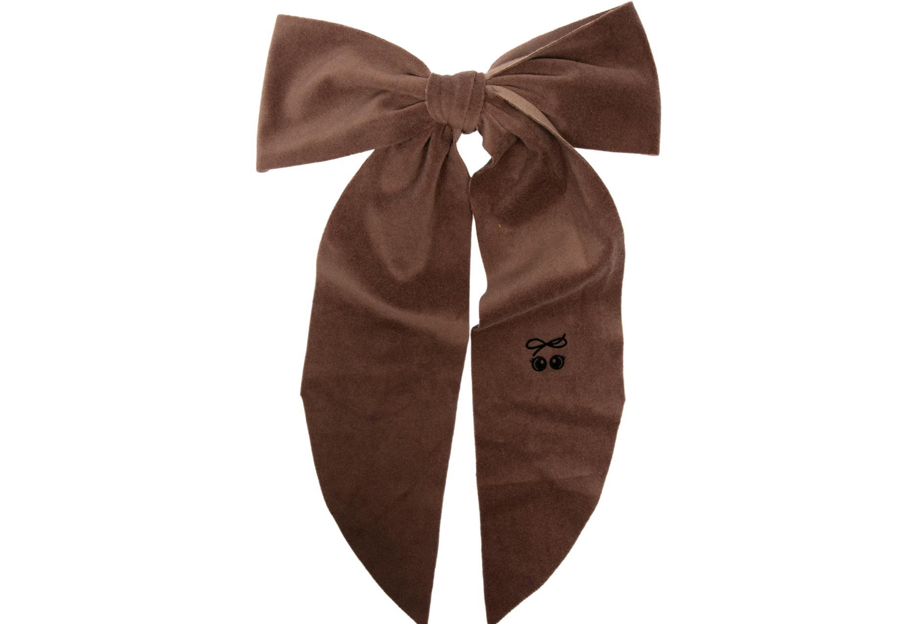 Signature Velvet Oversize Bow