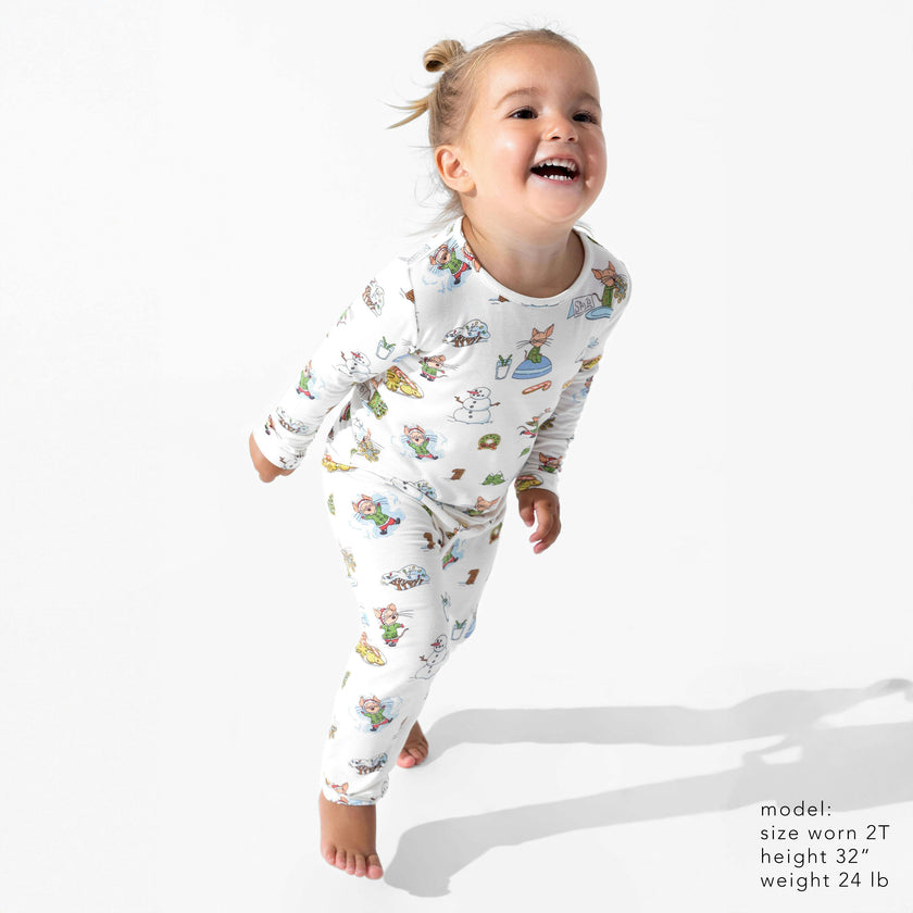 If You Give A Mouse A Cookie Christmas Bamboo Kids Pajamas