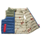 Boys Reversible Riley Vest - Space Rocket