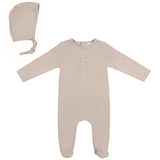 Embossed Bear Onesie