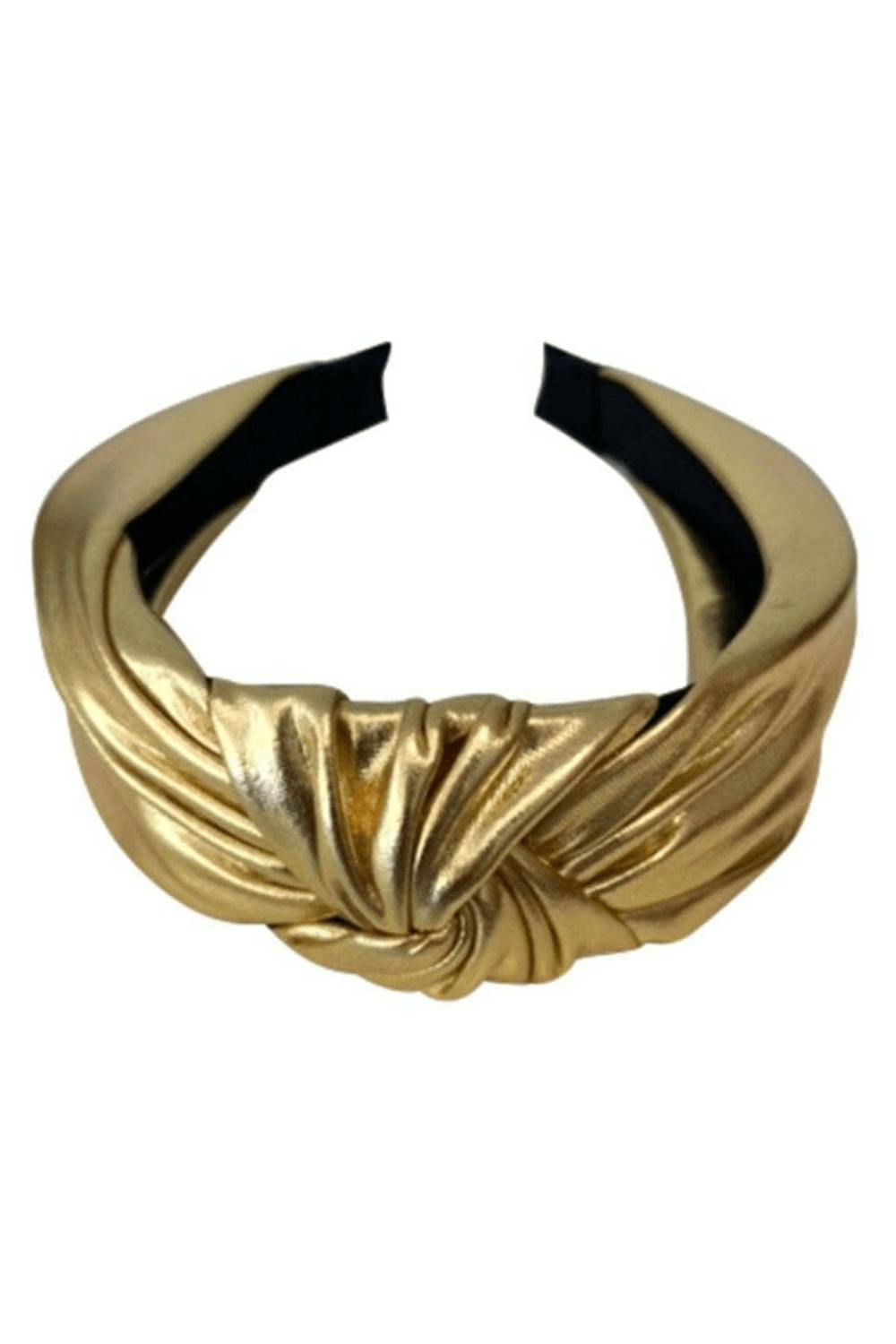 Metallic Knotted Headbands
