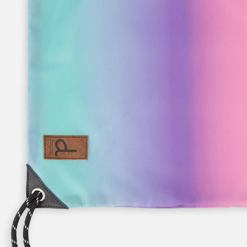 Little Girl Gradient Durable Functional Lightweight Drawstring Bag