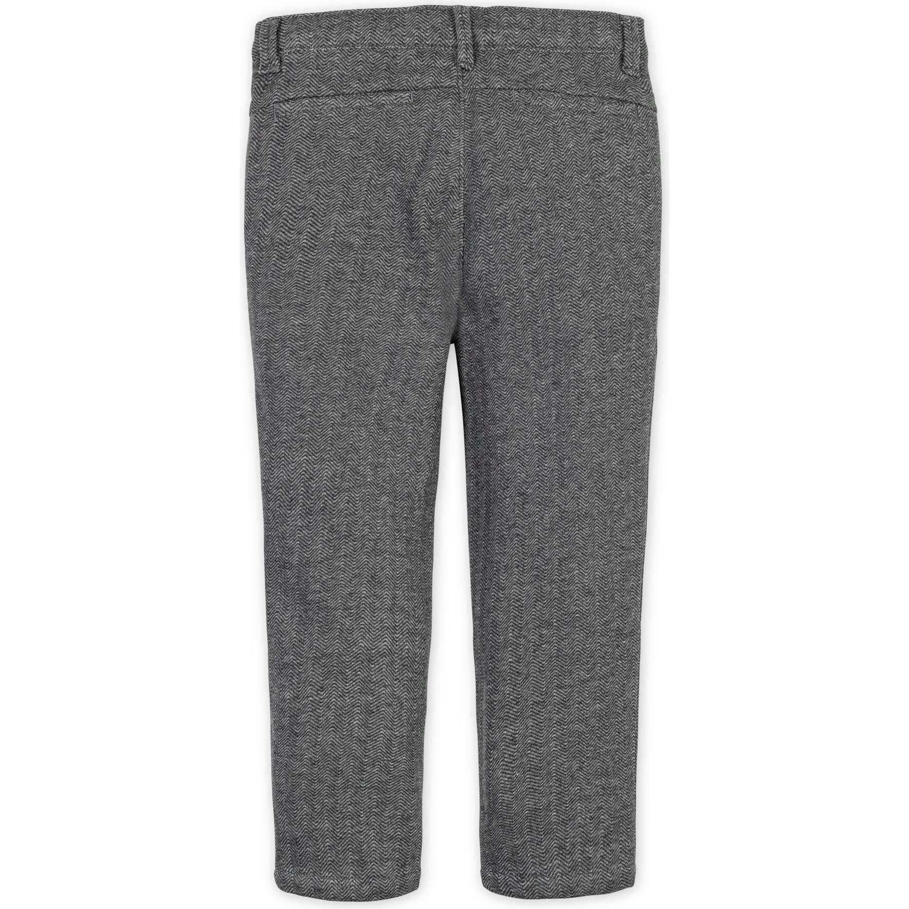 Fleece Suit Pant Made with Organic Cotton, Grey