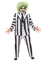 Men's Big and Tall Beetlejuice Classic Costume